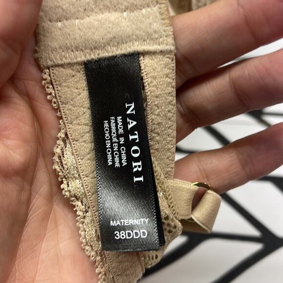 Natori Maternity Bra lightly lined underwire nude in size 38DDD - Picture 3 of 4
